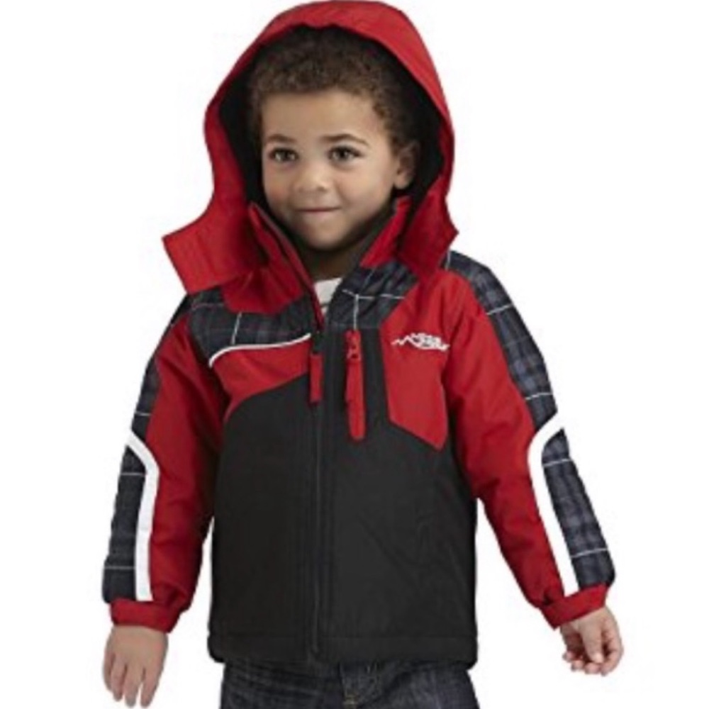 Minus Zero jacket for boys 100% polyester Red